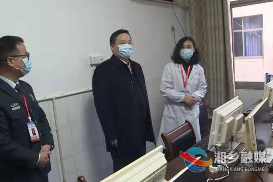 郭勇视察2022年春季征兵体检工作