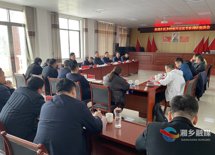 农道团队来湘乡考察交流泉湖片区乡村振兴工作 赵新文出席