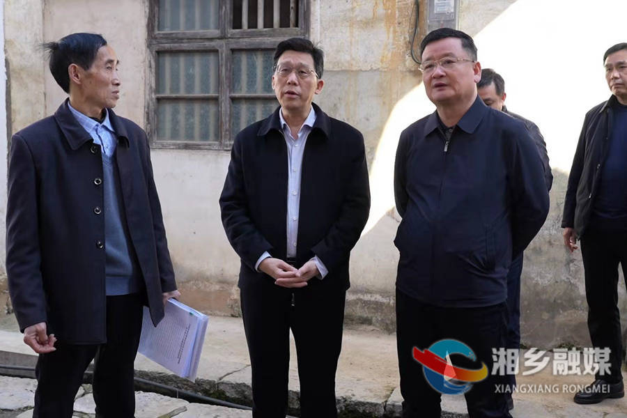 周晓理来湘乡开展调研