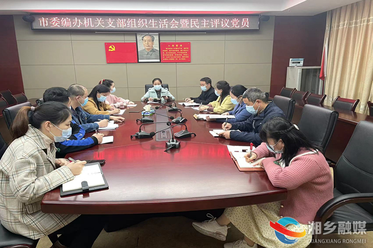 [市委编办]机关党支部召开2021年度组织生活会暨民主评议党员会