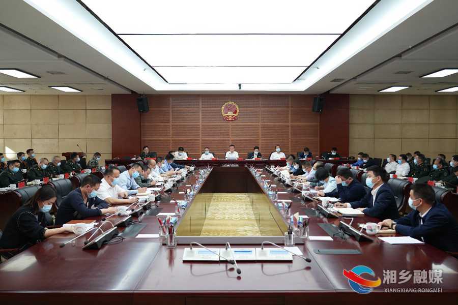 赵新文在市委武装工作会议上强调：“三个坚持”推动党管武装深入发展