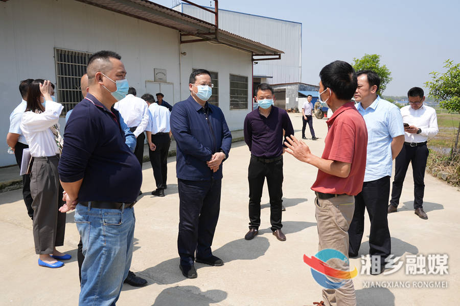 郭勇到金石镇调研当前重点工作