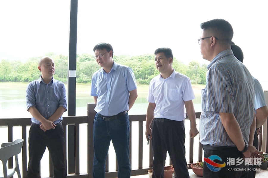 省水利厅到水府庙水库督查并现场办理人大代表建议工作