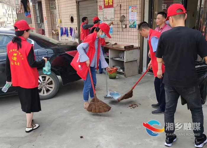 【创卫在行动】[退役军人事务局]“联点共建”志愿服务 打造整洁人居环境
