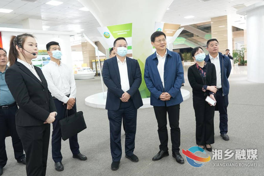 【产业强市“百十亿”工程】郭勇率队赴湖南粮食集团考察洽谈