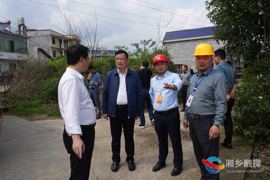 赵新文督导房屋安全隐患排查整治暨文明城市创建工作