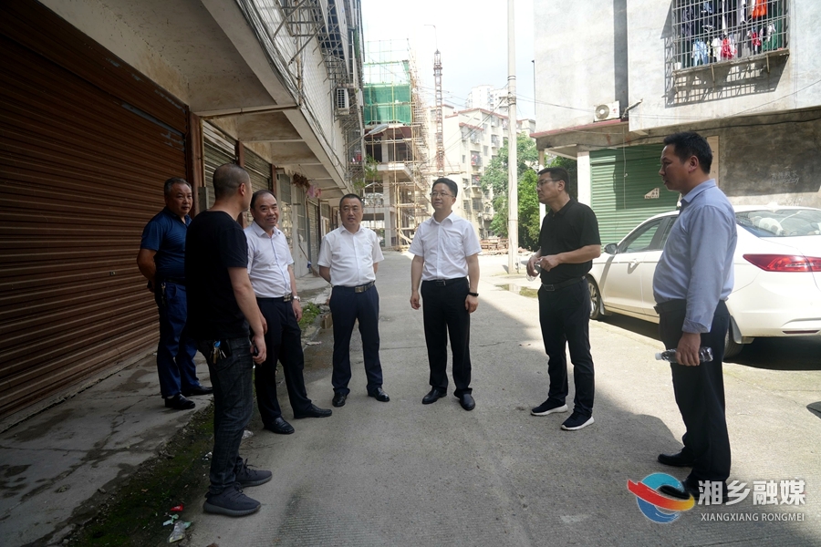 谢岸烨调研全市城市管理工作