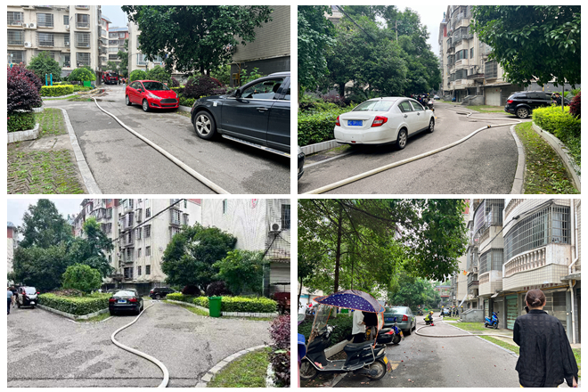 [消防救援大队]尊重生命! 请勿给消防通道“添堵”