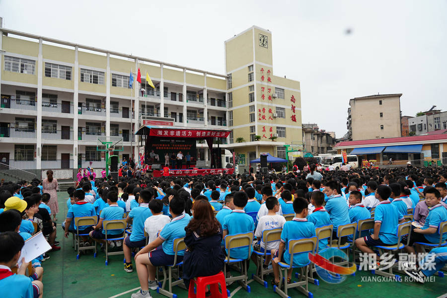 文化和自然遗产日｜湘乡：非遗进校园 文化有传承
