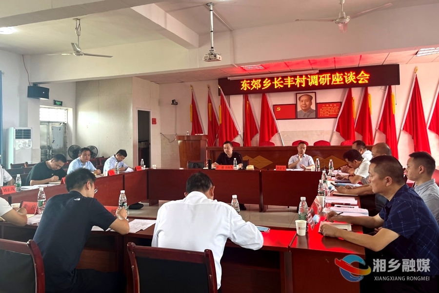 郭勇到东郊乡长丰村调研指导软弱涣散基层党组织整顿工作