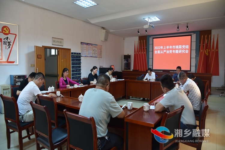 [残联]全面从严治党 推进残疾人事业高质量发展