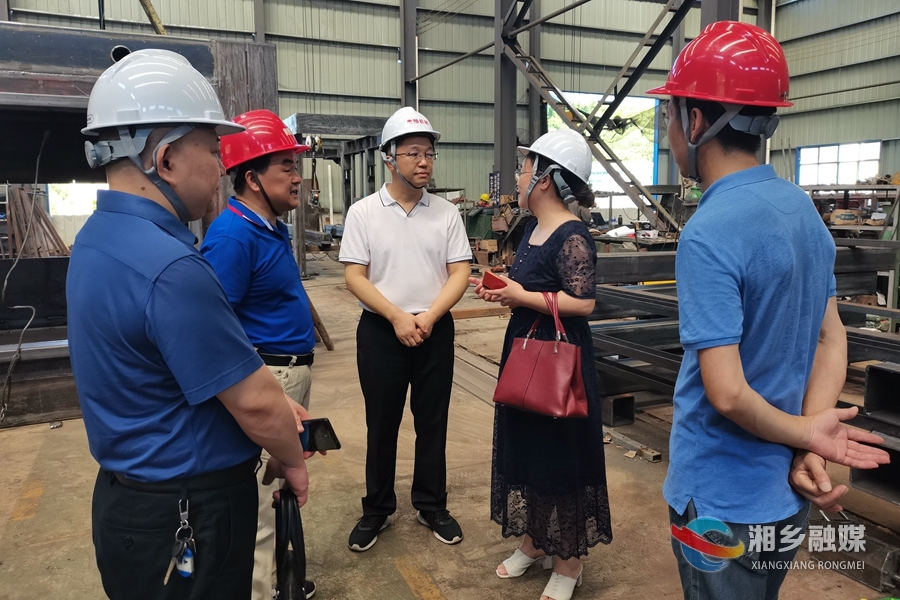 【百名干部联百企】谢岸烨走访调研企业 助企纾困解难