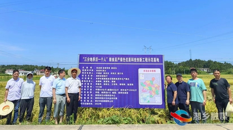 [农业农村局]我市“三一工程”早稻单产达623.9公斤