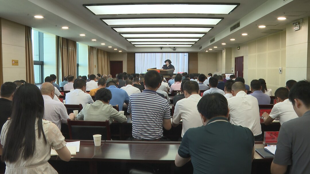 湘潭市“一活动一行动”讲评视频会议召开