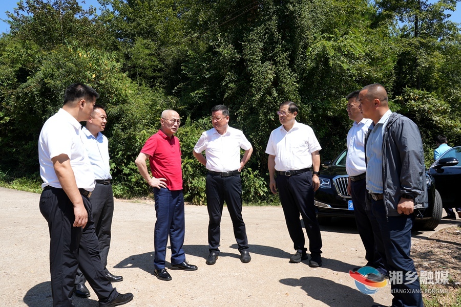 叶文智来湘乡考察文旅产业发展