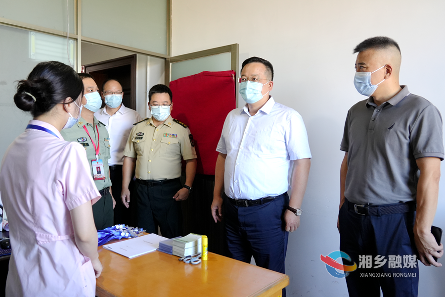 郭勇视察2022年秋季征兵体检工作：严把征兵关口 输送优质兵员