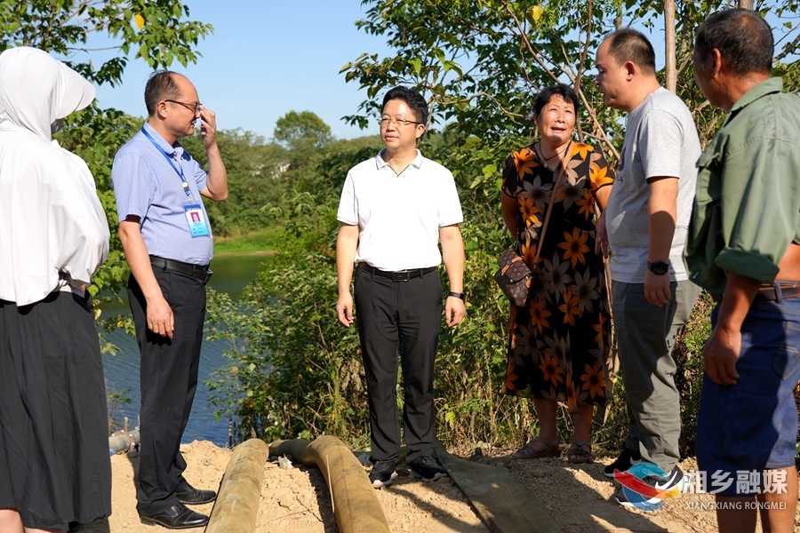 谢岸烨深入乡镇督导防旱抗旱工作