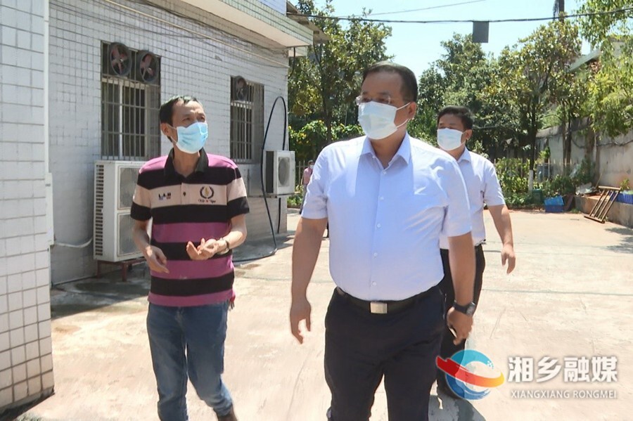 郭勇走访调研米粉加工企业： 把“小特产”做成“大产业”