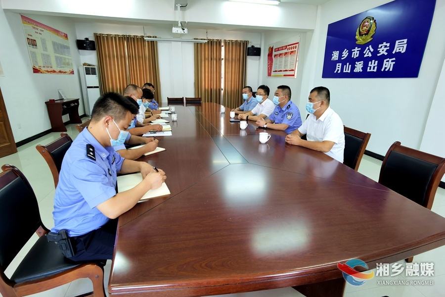 谢岸烨到部分乡镇督查平安建设工作