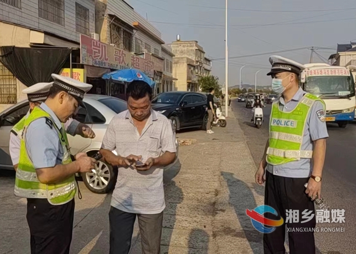 [公安局]交警大队扎实打好“百日行动”攻坚战