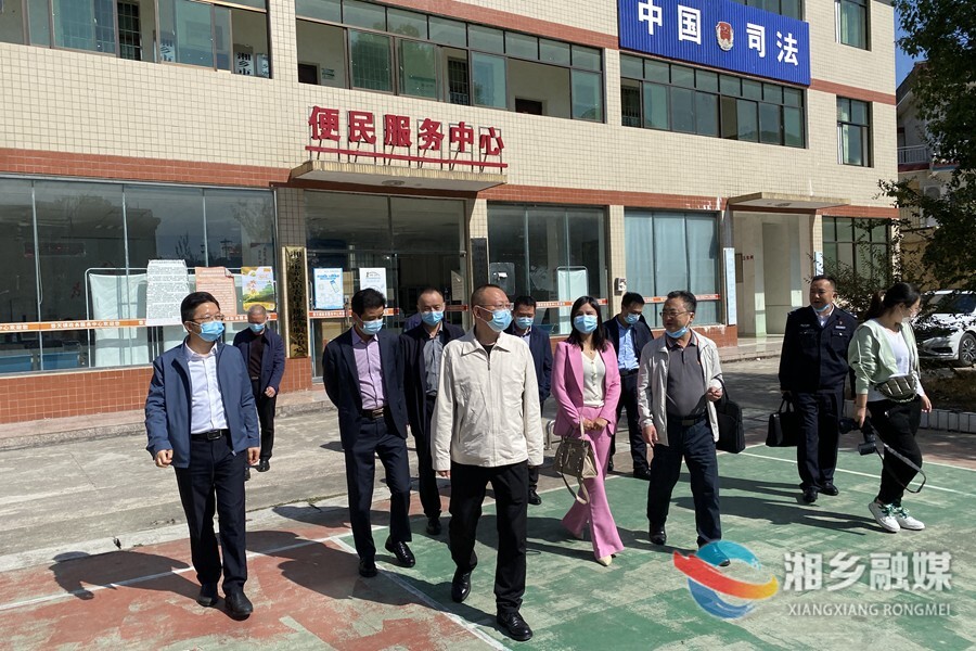 向敏来湘乡督导信访维稳工作