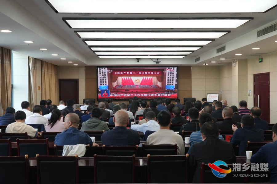 赵新文：坚定不移抓好贯彻落实 推动党的二十大精神在湘乡落地生根