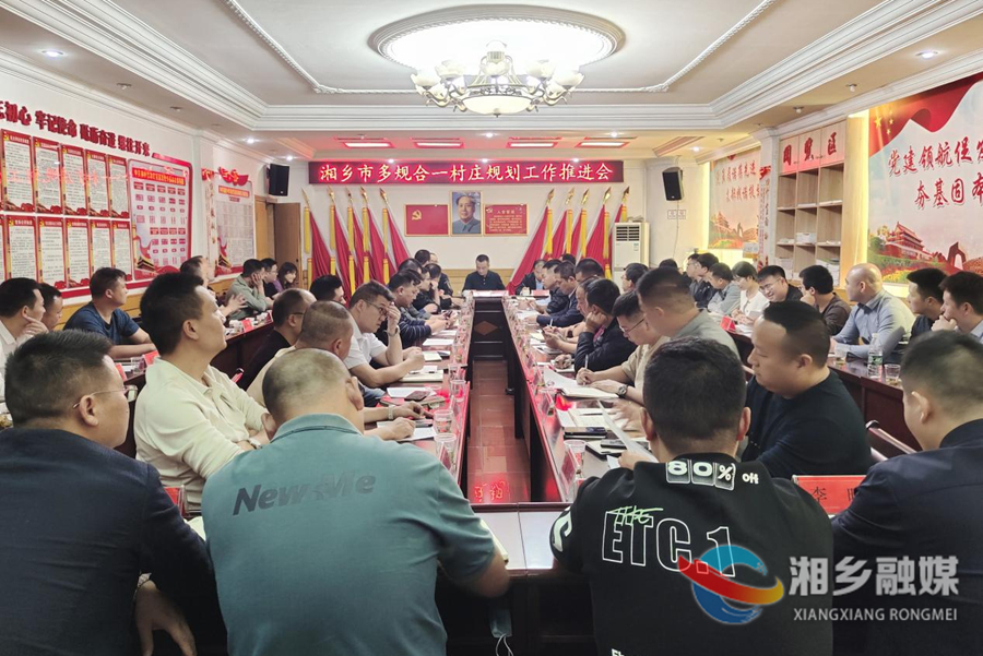 湘乡：有序推进“多规合一”村庄规划 夯实乡村振兴基础