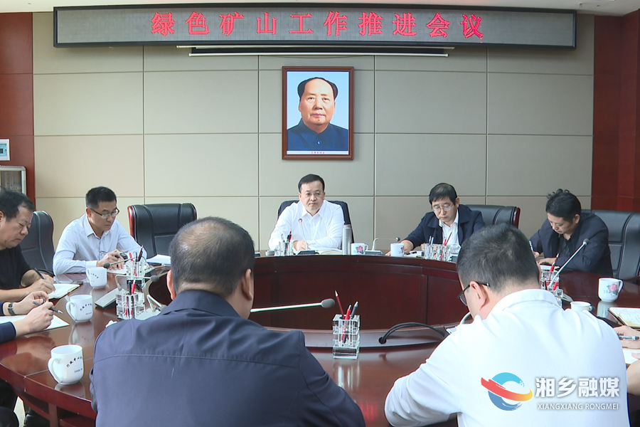 郭勇：落实“绿水青山就是金山银山”理念 积极推进绿色矿山建设