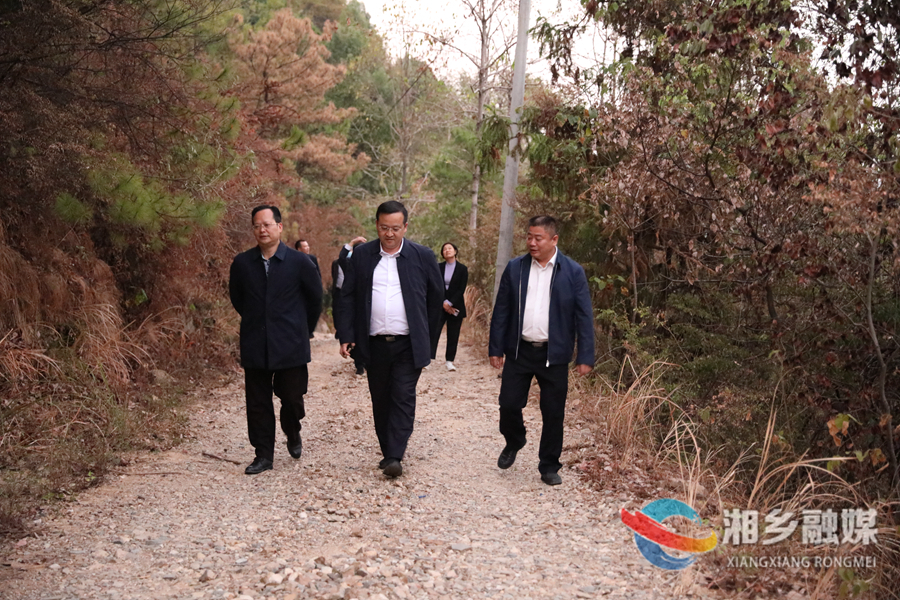 郭勇到褒忠山国有林场开展巡林工作