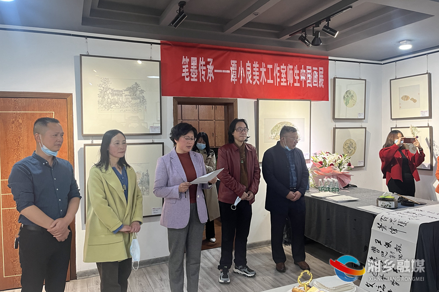 笔墨传承 谭小良美术工作室师生中国画展开展