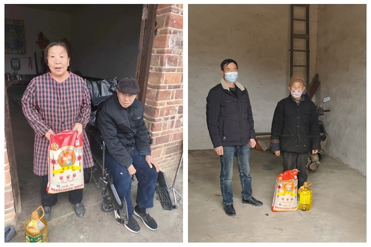 [月山镇]助残扶残送关怀 真情慰问暖人心