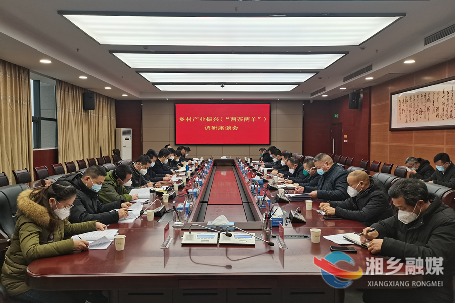 湘乡：做优做强“两茶两羊”产业 打造乡村产业振兴湘乡样板