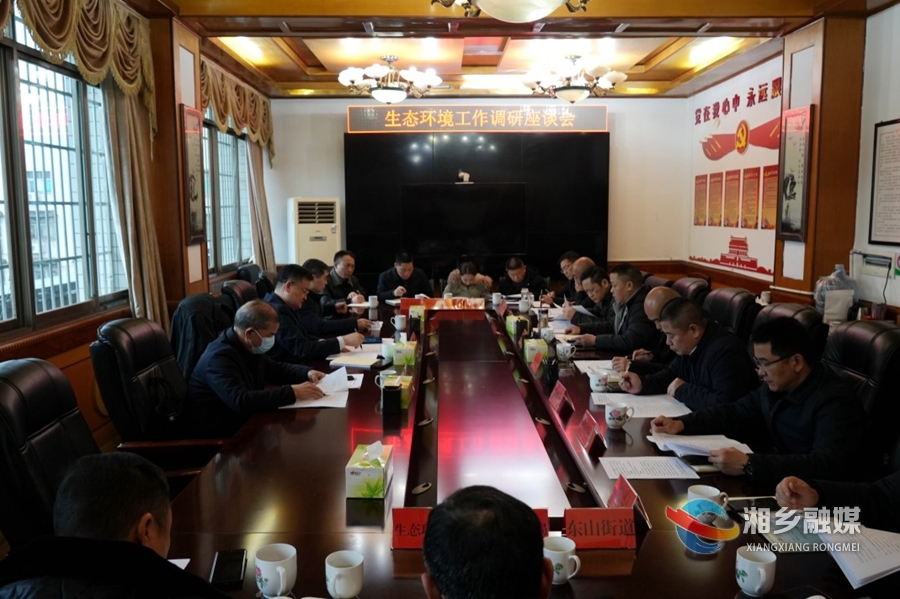 赵新文调研生态环境工作：坚定不移走生态优先、绿色发展之路