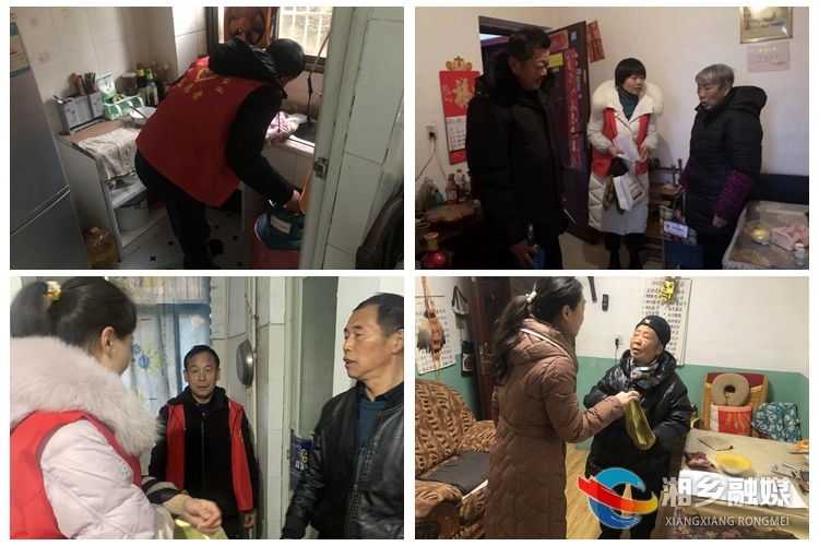 [新湘路街道]消防安全 敲门守护