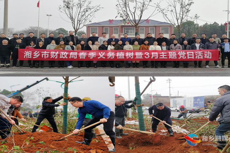 [财政局]春风催新绿 植树正当时