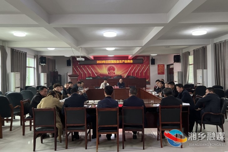 [白田镇]2023年粮食生产会商会召开