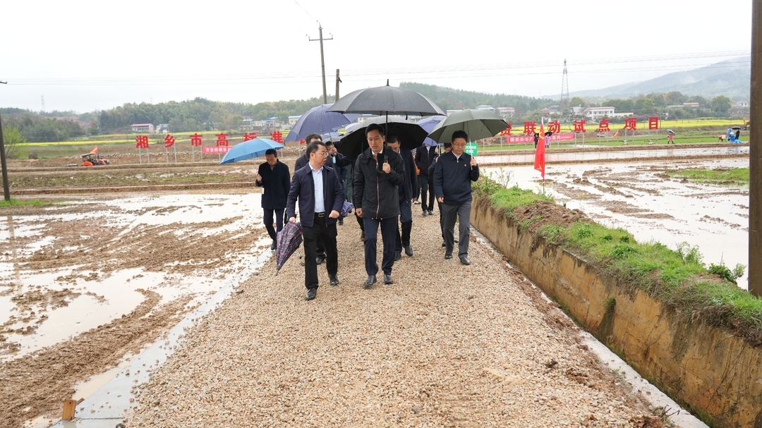 湘潭市部署推进农事“三项工作”