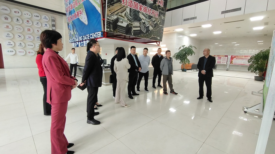 上海市湘潭商会来湘乡考察交流