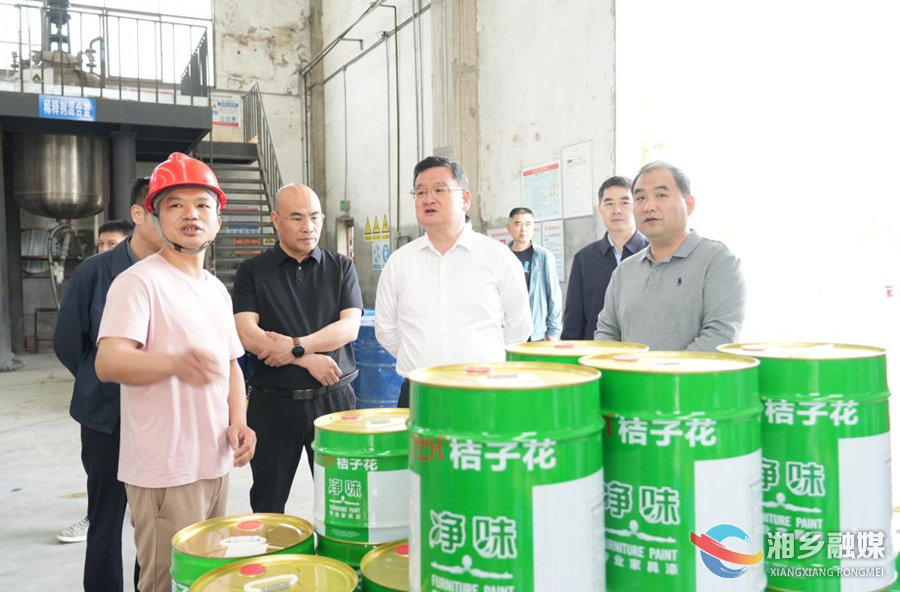 赵新文督导企业安全生产和防汛备汛工作