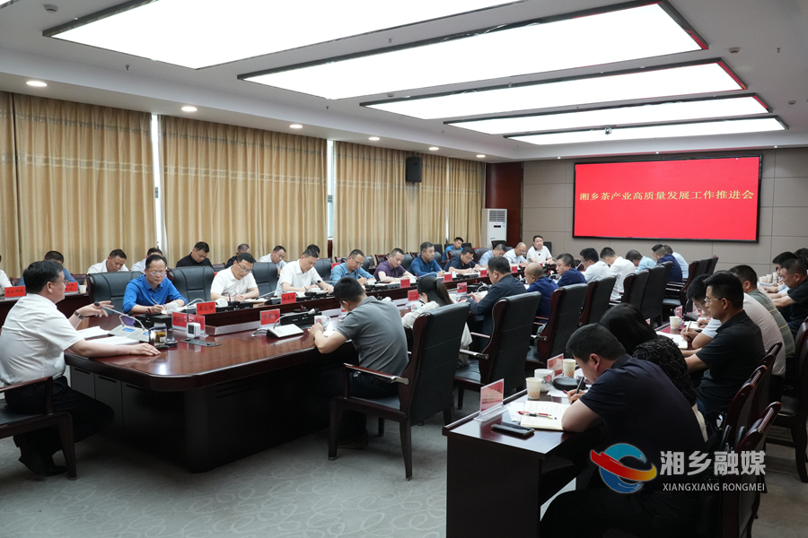 赵新文：以"六个一"为发展路径 推进湘乡茶产业高质量发展