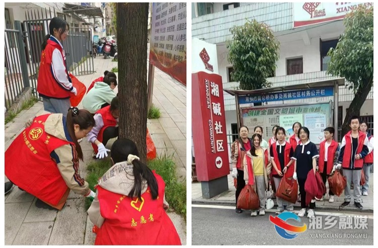[昆仑桥街道]团员青年齐动手 义务劳动展风采