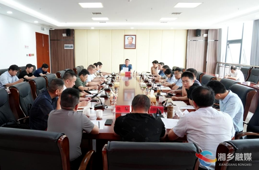 【狠抓项目年 全力拼经济】赵新文主持召开湘乡锂电新材料项目工作推进会：想方设法为项目排忧解难 推动项目建设跑出“加速度”