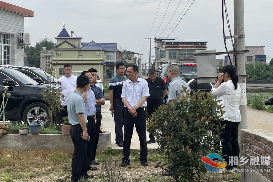 水利部沙棘开发管理中心来湘乡调研生态清洁小流域建设工作