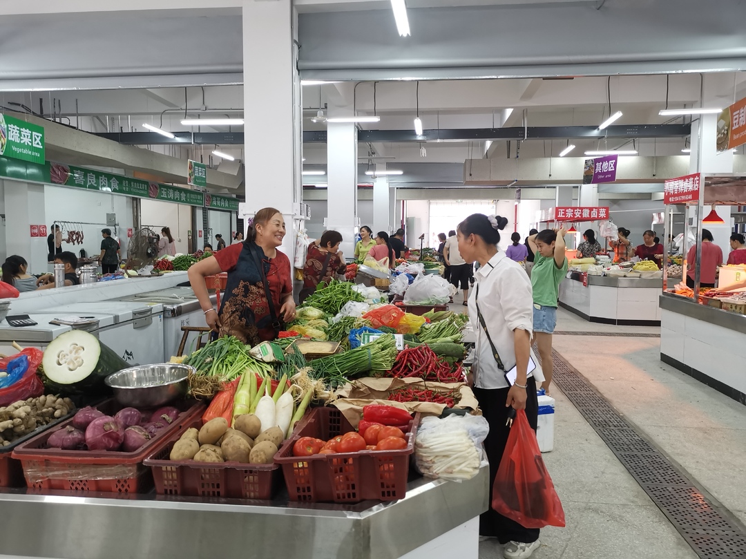 湘乡东风市场正式开业！  “菜篮子”拎出幸福感