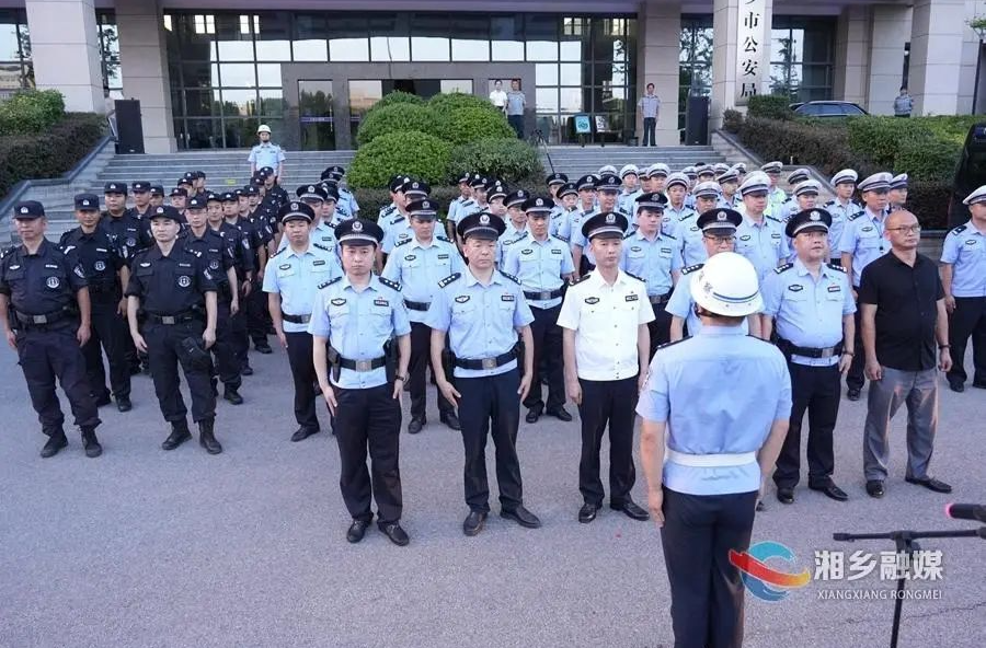 安全感拉满！湘乡开展夏夜治安巡逻宣防集中统一行动