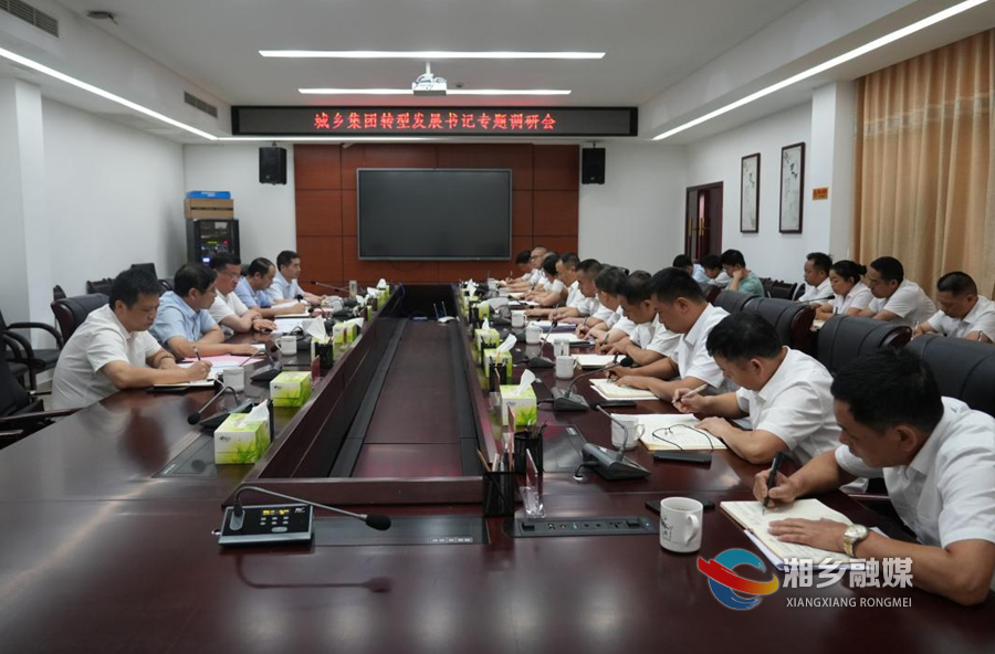 赵新文主持召开城乡集团转型发展书记专题调研会：抓改革促转型 抓项目促发展 抓党建促稳定