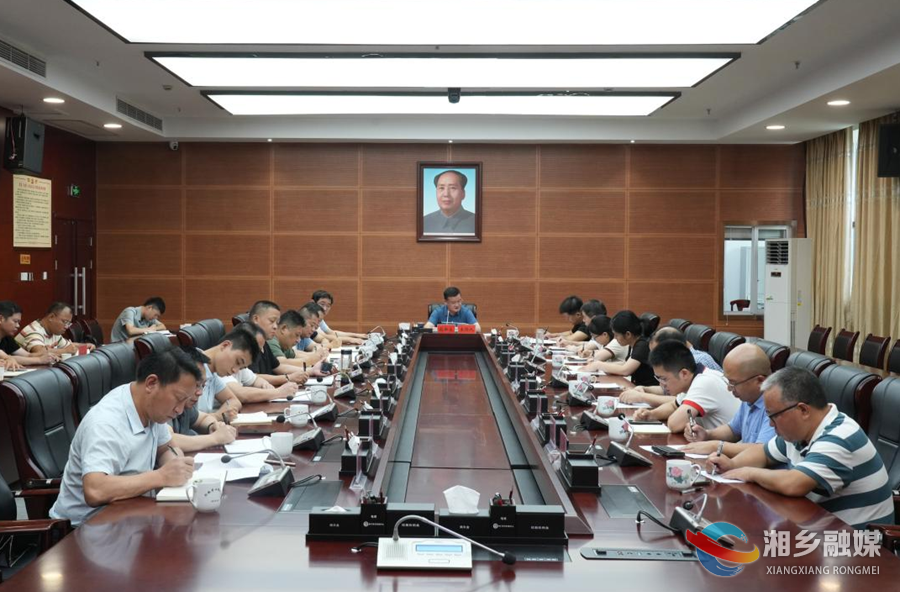 【狠抓项目年 全力拼经济】赵新文：盯紧目标任务  全力推进湘乡锂电新材料项目建设