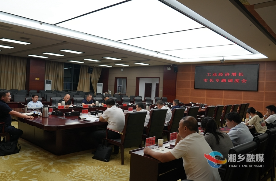 郭勇专题调度工业经济增长工作：坚持挖潜、扩能、育新并重 推动工业经济稳定发展