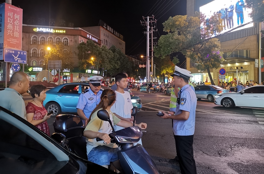 夏夜亮剑护平安！湘乡深入推进交通顽瘴痼疾专项整治行动