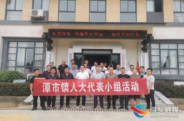 [潭市镇]人大代表调研产业发展 助力镇域经济壮大